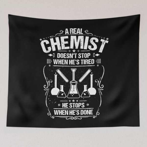 Item preview, Chemist Chemistry Tired Done Chemical Worker Gift designed and sold by Krautshirts.