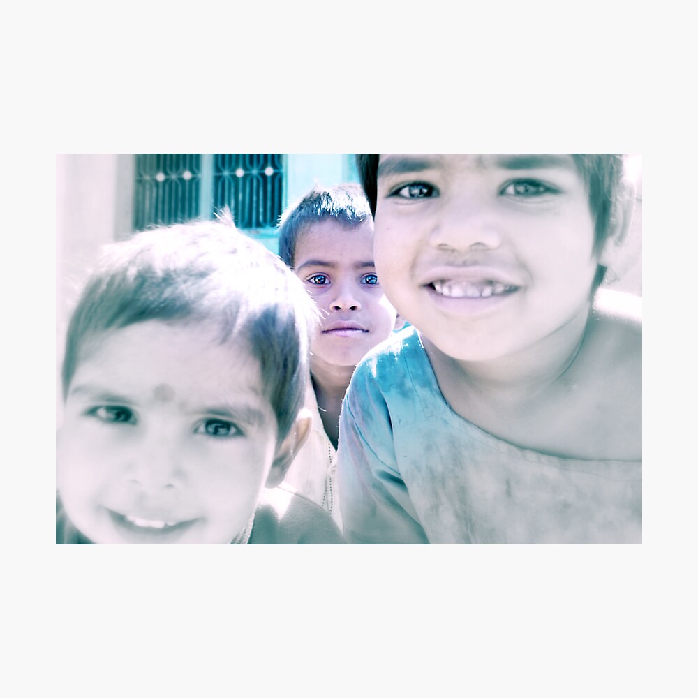 the world in his eyes Photographic Print