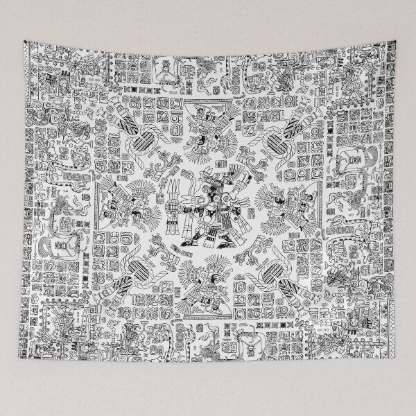 Item preview, Mayan Spring B&W designed and sold by GrandeDuc.