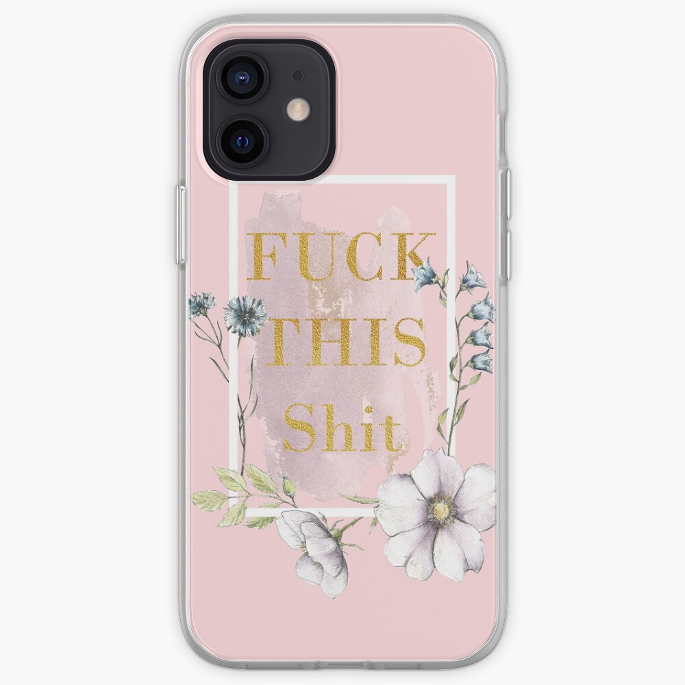 Fuck this shit iPhone Case & Cover