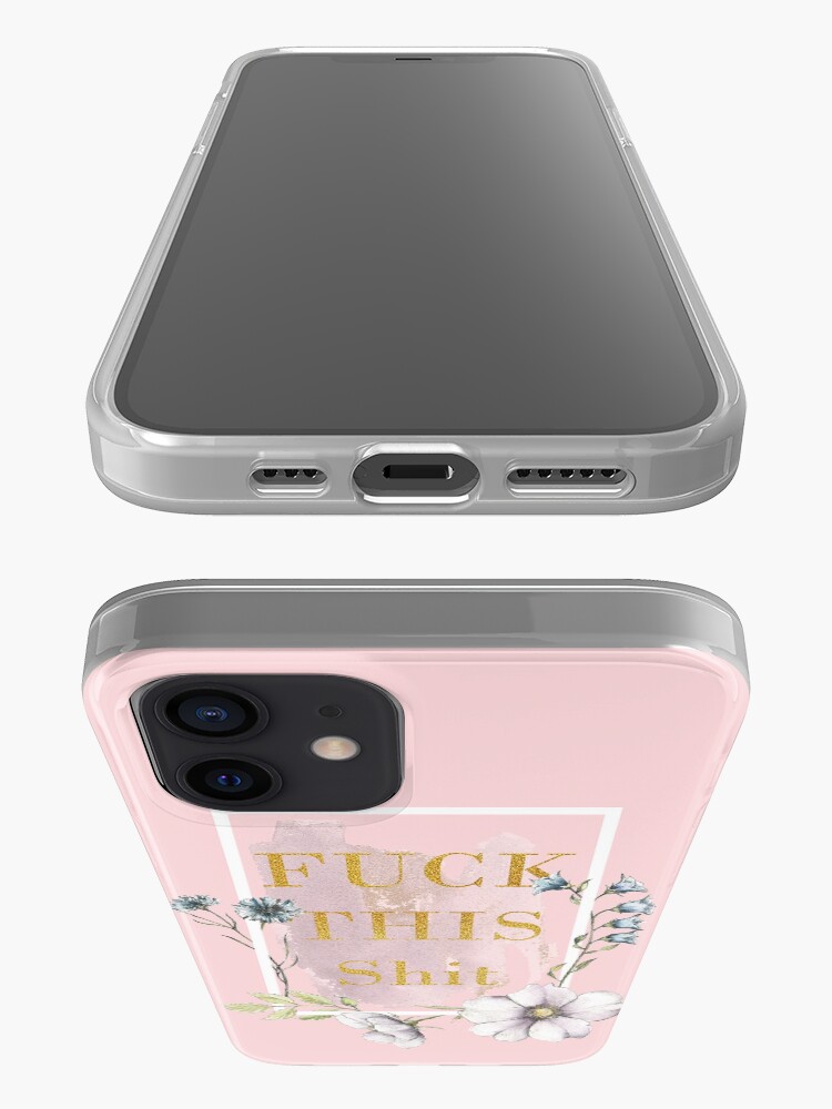 Alternate view of Fuck this shit iPhone Case & Cover