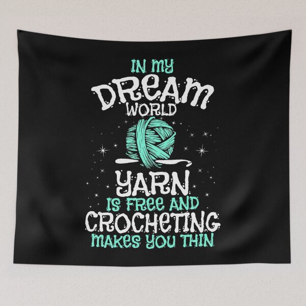 Item preview, Crocheting Crocheter Crochet Hooks Yarn Gift designed and sold by Krautshirts.