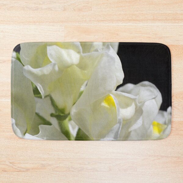 Item preview, White Snapdragon Flowers designed and sold by Joy Watson - Natural Light Photography .