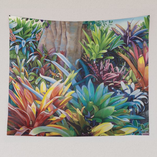 Item preview, Bromeliad Oasis Diptych designed and sold by artbyelly.
