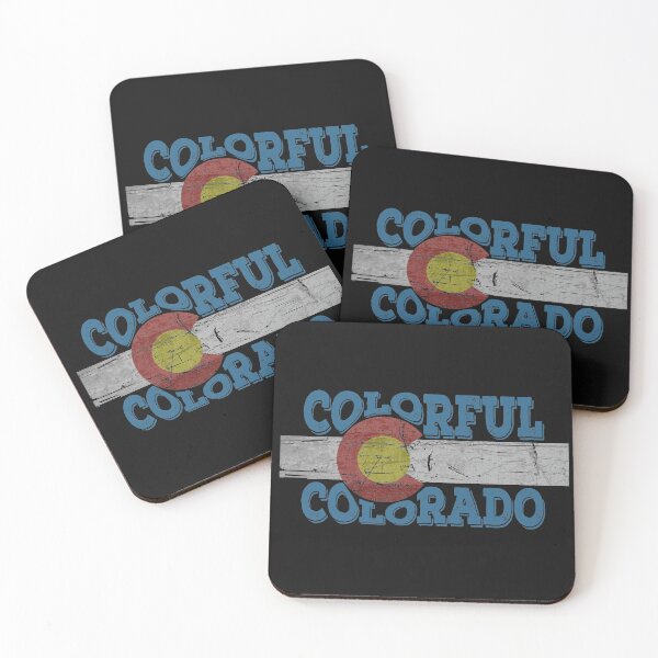 Item preview, Colorful Colorado Vintage Flag Colors Native Grunge Lover Gift  designed and sold by alenaz.