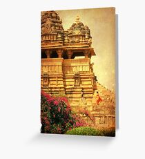 Khajuraho Greeting Card