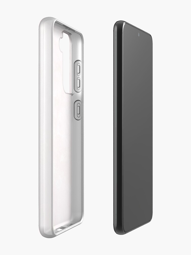 Alternate view of RoseGold Metal Veines on Pink Marble Case & Skin for Samsung Galaxy