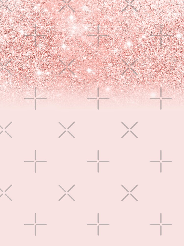 Blush Rosegold Glitter by MysticMarble
