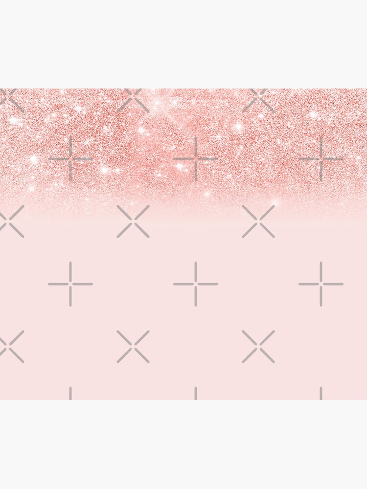 Blush Rosegold Glitter by MysticMarble