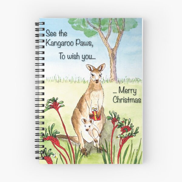 Item preview, Native Australian Christmas card designed and sold by artbyelly.