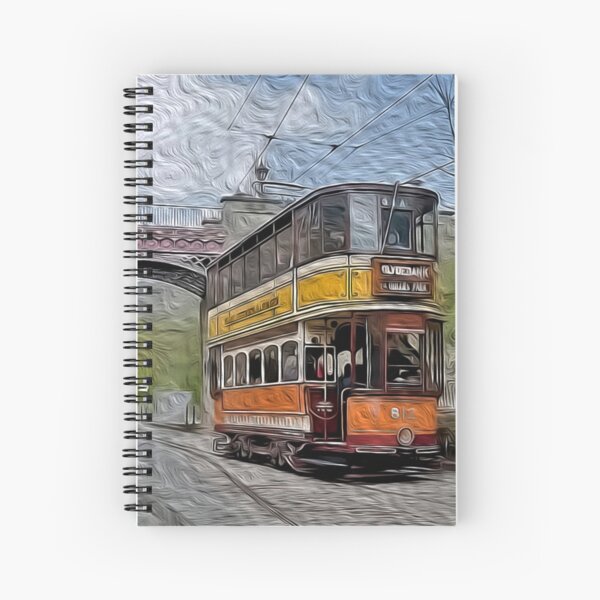 Aperçu de l'œuvre Nostalgique Glasgow Tram Art numérique créée et vendue par David Elder.