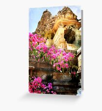 Khajuraho Greeting Card