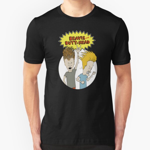 beavis and butthead Slim Fit T-Shirt