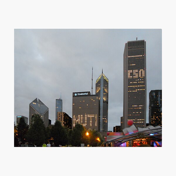 Festa Muti No. 1 -- A Chicago-Style Welcome Photographic Print