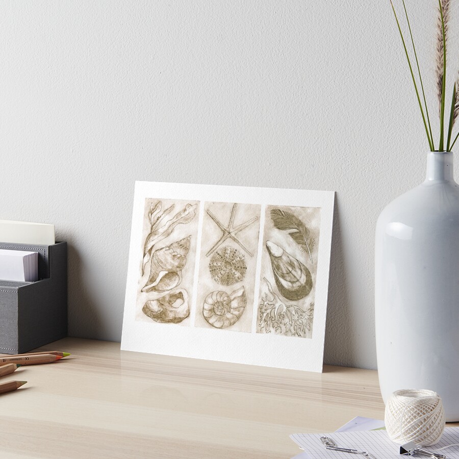 Item preview, Art Board Print designed and sold by LisaLeQuelenec.