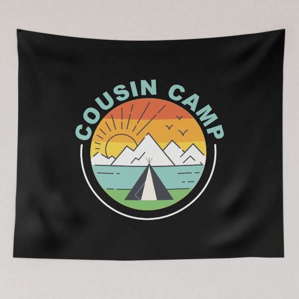 Item preview, Cousin Camp Trendy Summer Camping Vacation Family Reunion Gift designed and sold by PremiumDesignz.