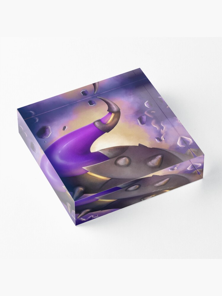 Alternate view of Heavy Tendril Acrylic Block