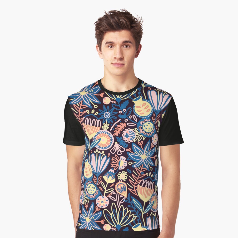 Vista previa del artículo con la obra «Camiseta gráfica», diseñado y vendido por TigaTiga.