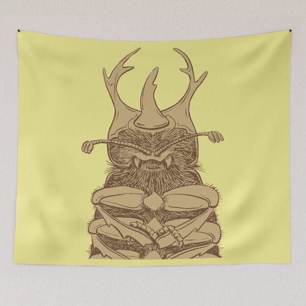 Item preview, Rhinoceros beetle designed and sold by SaichiDesign.