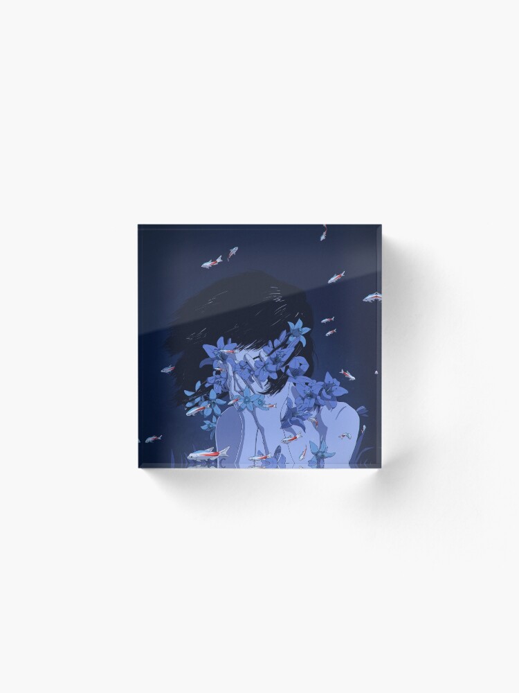 Alternate view of Perfect Blue Acrylic Block