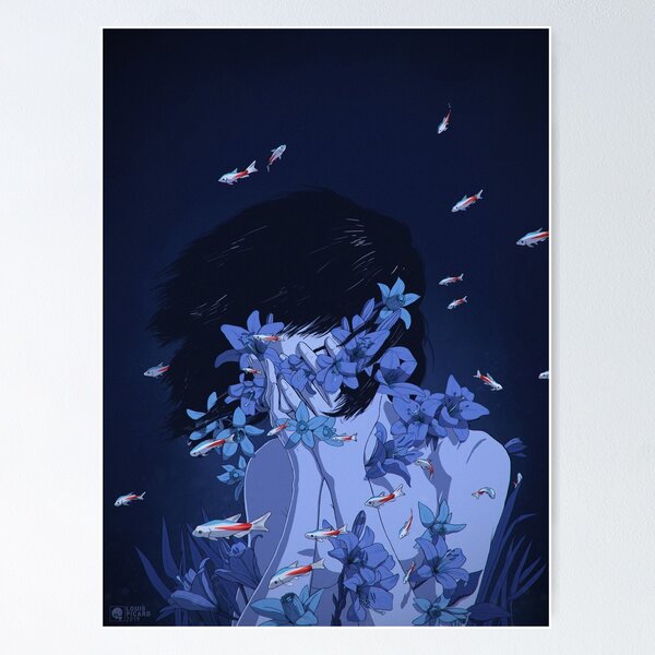 Item preview, Perfect Blue designed and sold by PikPikPik.