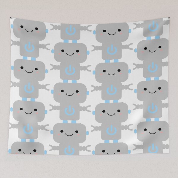 Item preview, Kawaii Cute Robot designed and sold by SerpentSkyArts.