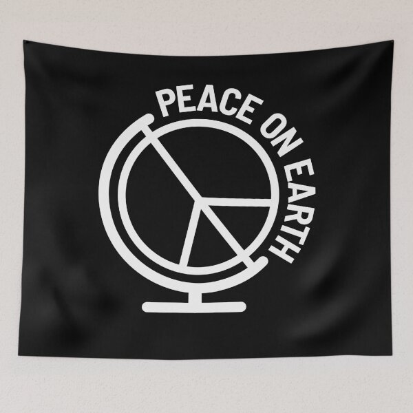 Item preview, Peace On Earth Freedom Sign On A Globe World Peace Demo Gift  designed and sold by peter2art.