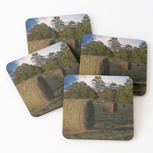 Item preview, Rolls of Hay in Golden Hour designed and sold by dbvirago.