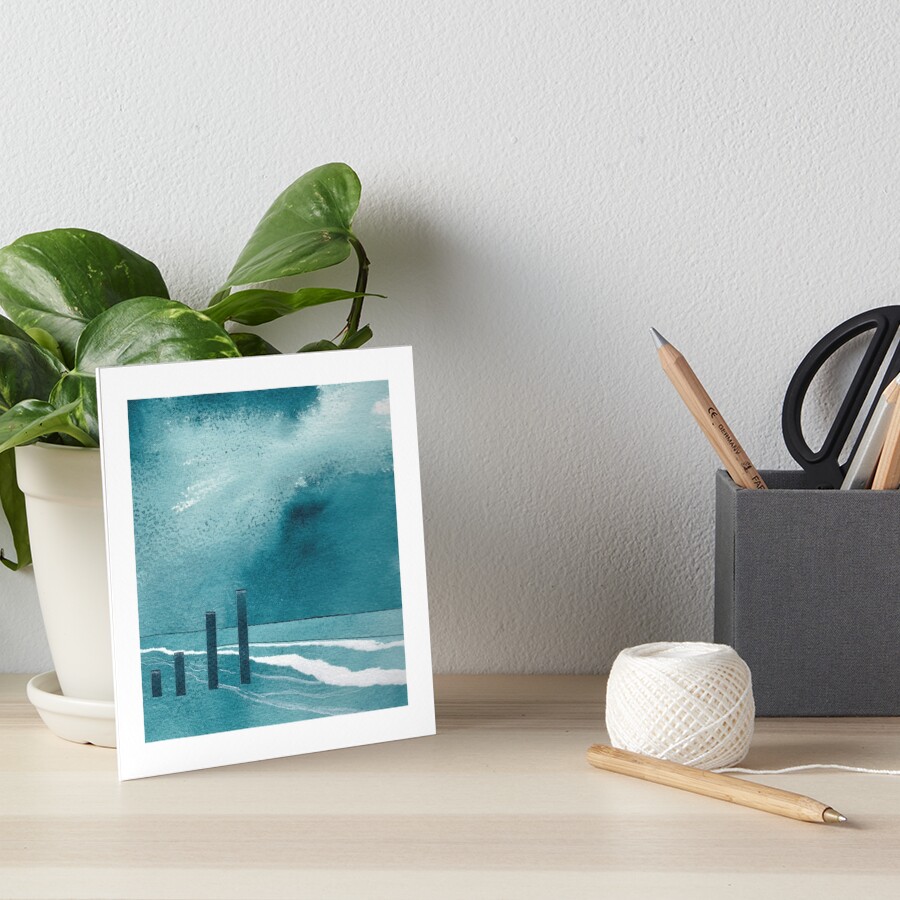 Item preview, Art Board Print designed and sold by LisaLeQuelenec.