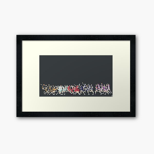 Haikyuu Framed Art Print