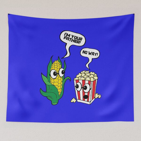 Item preview, I'm your dad, I'm your father, funny popcorn corn designed and sold by tarek25.