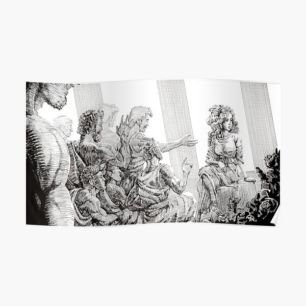 The Odyssey: Penelope and Suitors Poster