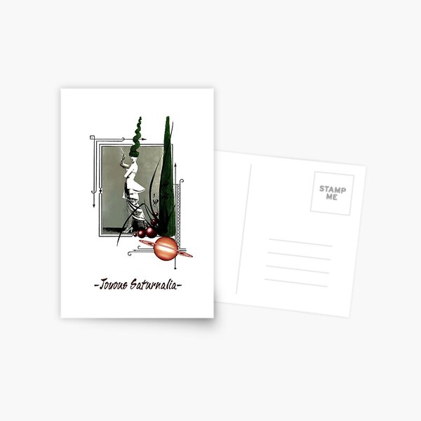 joyous saturnalia Postcard