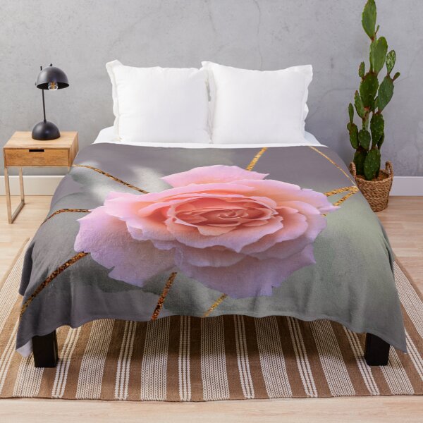 Item preview, Geometric dusky rose designed and sold by peggieprints.