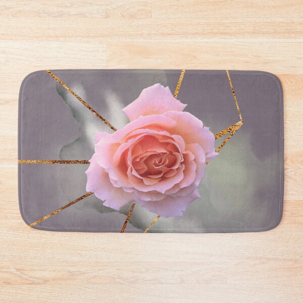 Item preview, Geometric dusky rose designed and sold by peggieprints.