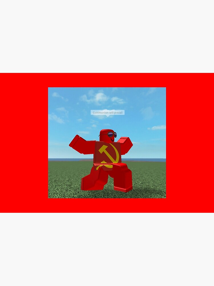 Communism Will Prevail Roblox Meme Laptop Skin By Thesmartchicken Redbubble - ussr poster roblox