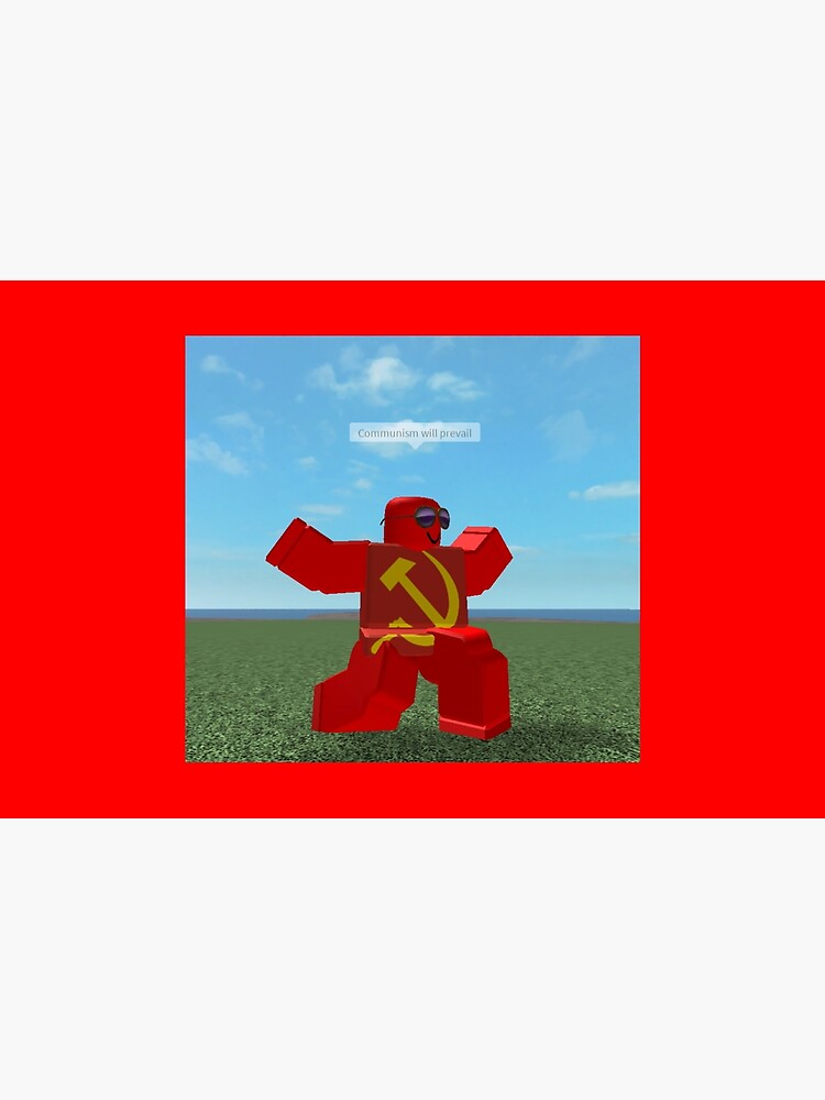 Communism Will Prevail Roblox Meme Laptop Skin By Thesmartchicken Redbubble - ussr logo roblox