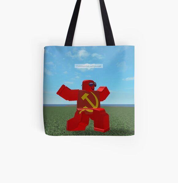 Communism Will Prevail Roblox Meme Tote Bag By Thesmartchicken Redbubble - communism will prevail roblox meme laptop sleeve by thesmartchicken