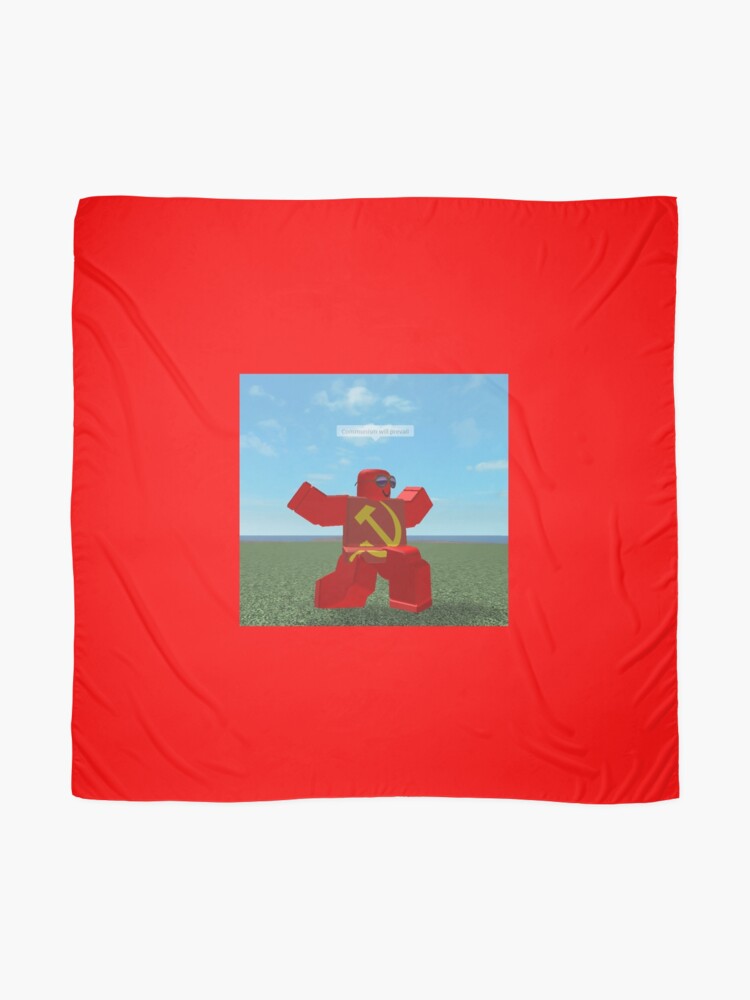 Communism Will Prevail Roblox Meme Scarf By Thesmartchicken - roblox scarf free