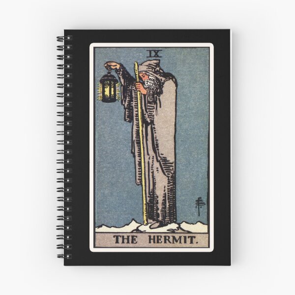 Item preview, IX. The Hermit Tarot Card designed and sold by wildtribe.