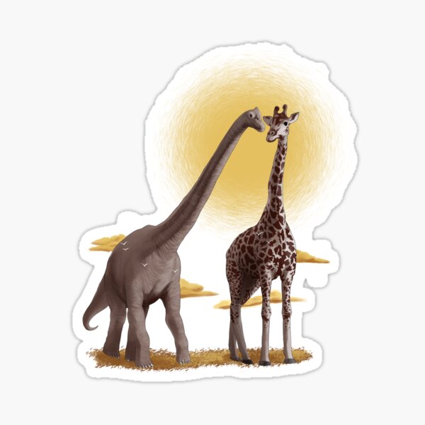 Giraffe Girl Stickers Redbubble - fat giraffes roblox