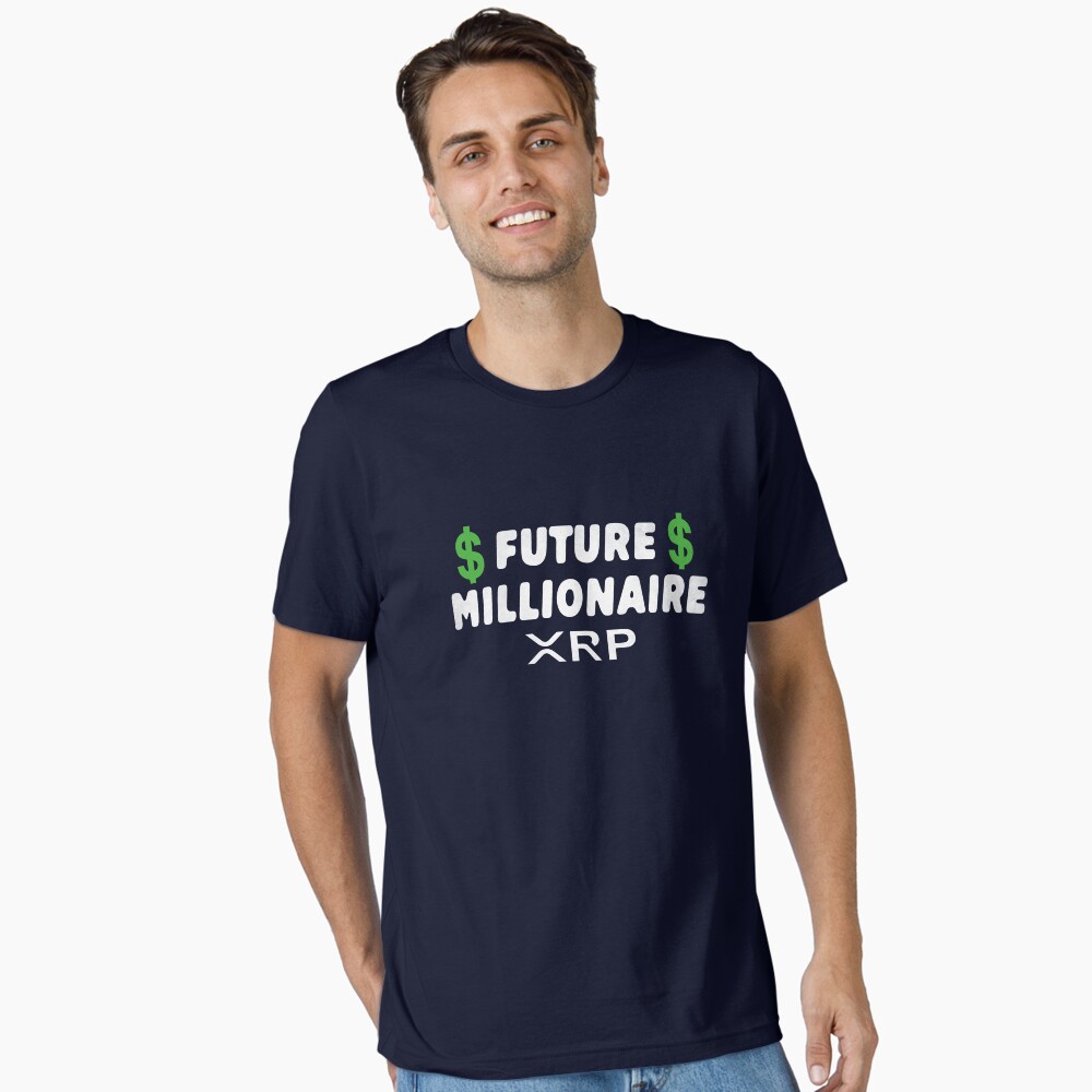 Future Millionaire Crypto Ripple XRP Essential T-Shirt