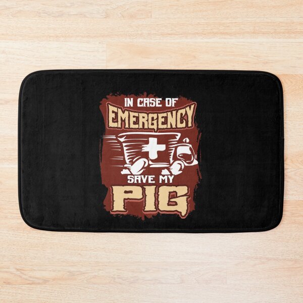 Item preview, In Case Of Emergency Save My Pig T-Shirt designed and sold by TravelAl.