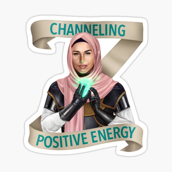 Cleric: Channeling Positive Energy Sticker