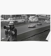 Photographer at work Poster