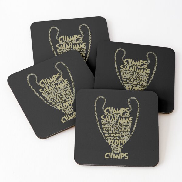LFC Champions of Europe Coasters (Set of 4)