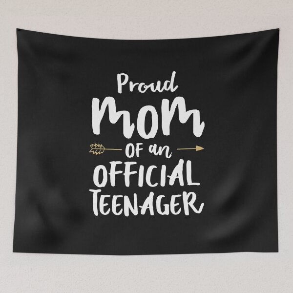 Item preview, Proud Mom of an official teenager arrow funny teen son daughter Birthday party costume outfit gift idea designed and sold by alenaz.