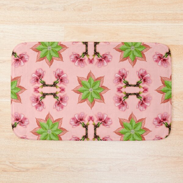 Item preview, Cherry Blossom Pattern (on Living Coral Background) designed and sold by Colette van der Wal.
