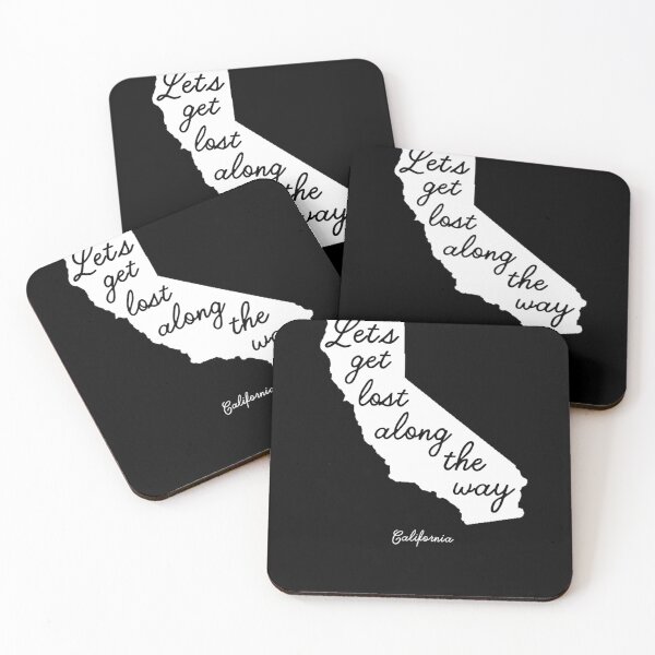Item preview, California Travel - Let's Get Lost Along the Way designed and sold by Contentarama.