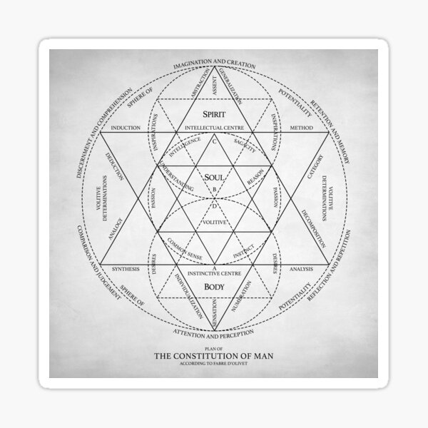 Item preview, Plan Of Constitution Of Man designed and sold by Inna Soyturk.